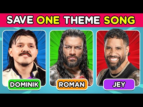 Видео: СПАСИ ОДНОГО, ВЫБЕЙ ДРУГИХ 🎵 Вызов лучшей музыкальной темы WWE 🎧😱🔥