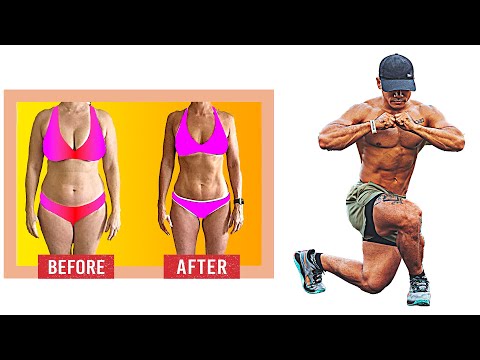 Видео: Простая высокоинтенсивная тренировка для похудения № 28.