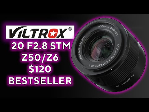 Видео: Viltrox 20mm F2.8 BestSeller за 120 Баксов