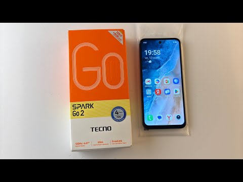 Видео: Распаковка Tecno Spark Go 2 за 55$(4400 рублей) Лучший бюджетный смартфон до 5000 рублей 