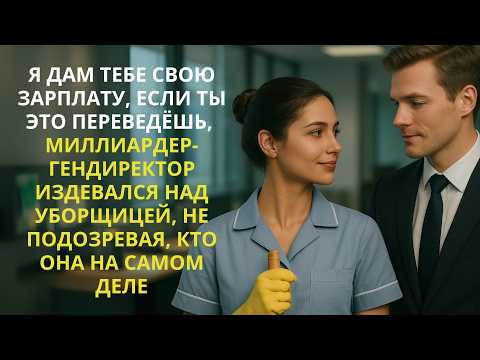 Видео: ВЫЗОВ МИЛЛИОНЕРА УБОРЩИЦЕ, КОТОРЫЙ ЗАВЕРШИЛСЯ ИСТОРИЕЙ ЛЮБВИ