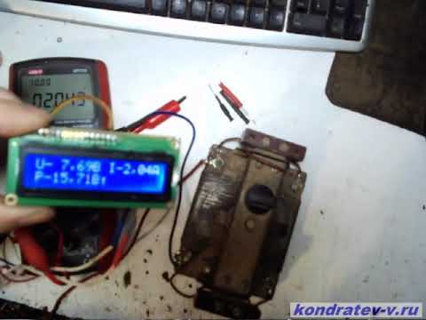 Видео: Амперметр цифровой c коррекцией показаний на INA226