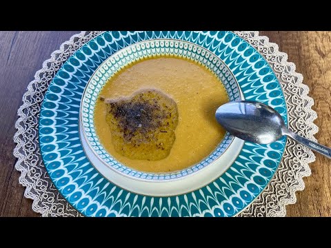 Видео: Турецкий нац.суп «Мерджмек чорба» постный из красной чечевицы  😊👌