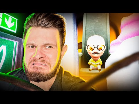 Видео: ЭТОТ ПАРЕНЬ МЕНЯ НЕ ОТПУСТИТ // The Baby in Yellow 3