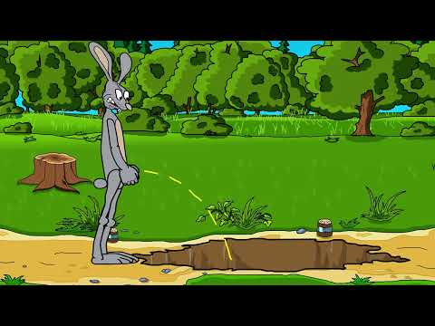 Видео: Анекдоты. Как волк в яму попал