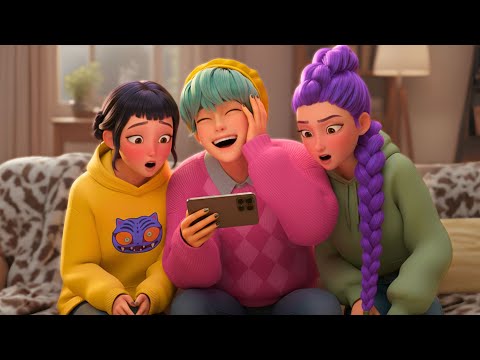 Видео: ТОП-8 СМЕШНЫХ РЕАКЦИЙ 🤣 Зои Руми и малышка Саджа | SAJA Boys x HUNTRIX | KPOP Demon Hunters