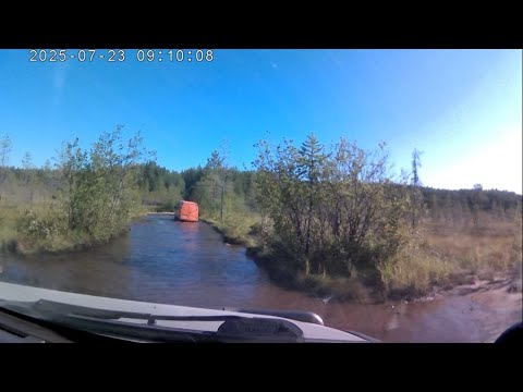 Видео: Проезд по дороге от турбазы Вотто-тур в пос. Гимолы к горе Воттоваара