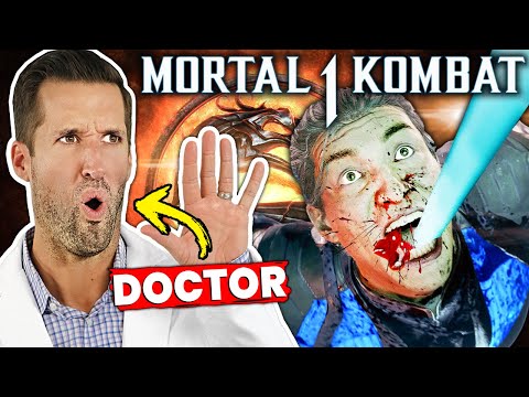 Видео: ВРАЧ смотрит фаталити в Mortal Kombat 1 (MK1)