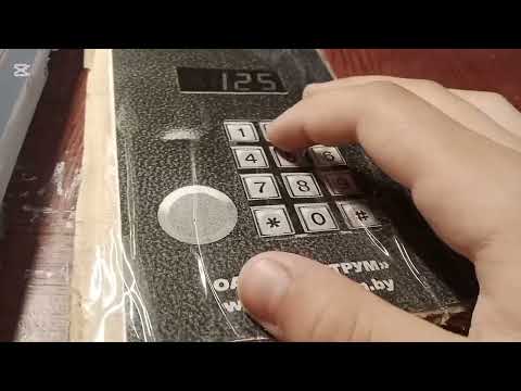 Видео: Домофон ПИРРС с двумя трубками цифрал