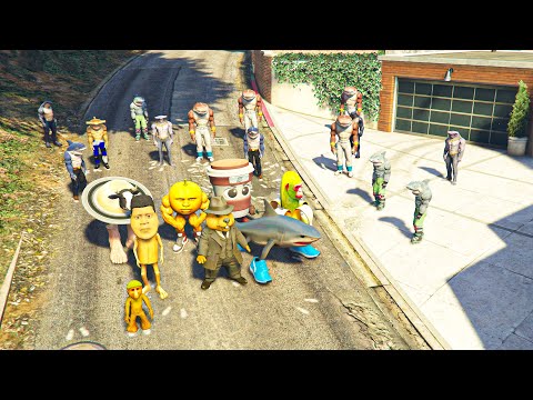 Видео: АКУЛАЛАР БАНДАСЫ VS БРЕЙНРОТТАР (GTA V)