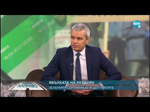 Видео: Карай направо с Костадин Костадинов (18.12.2021)