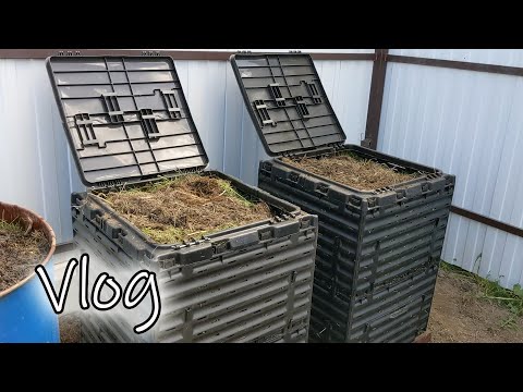 Видео: # 188. Тестируем компостер. Мульчируем после газонокосилки. Загородная жизнь с нуля 2023