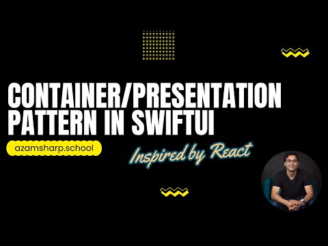 Видео: Шаблон представления контейнера в SwiftUI (вдохновлен React)