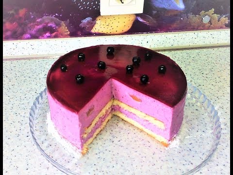 Видео: Муссовый торт " Чёрная смородина"/ Muscovy cake " Black currant