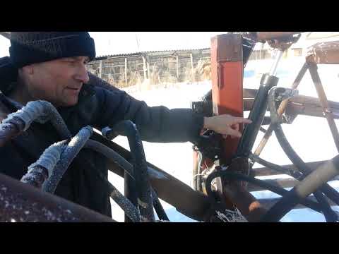 Видео: Толкающее устройство вил с КУНа МТЗ 80