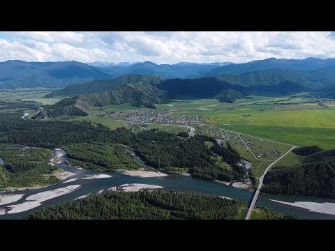 Видео: Горный Алтай. Уймонская степь