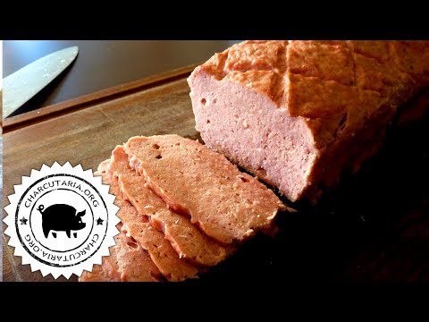 Видео: Домашний Leberkäse - немецкий мясной рулет