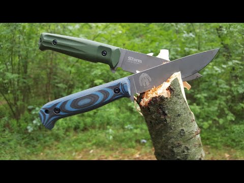 Видео: Ножи STURM PGK и YETI PGK Kizlyar Supreme. Уличный тест