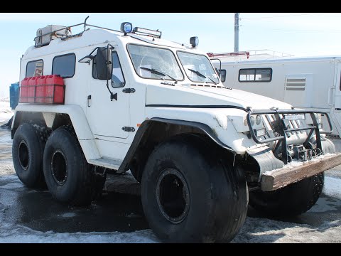 Видео: Вездеходы для севера- трэкол 32994