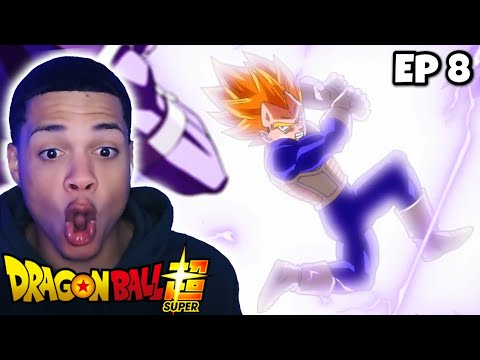 Видео: ВЕГЕТА НАПАДАЕТ НА БИРУСА!!! | РЕАКЦИЯ на Dragon Ball Super Episode 8!