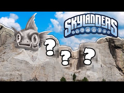 Видео: Создание SKYLANDERS Гора Рашмор