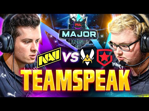 Видео: Сильный Тимспик NAVI vs Vitality и Gambit на PGL Major Stockholm 2021