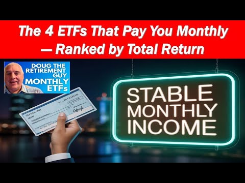 Видео: 4 ежемесячных ETF, которые создают стабильный доход каждый месяц
