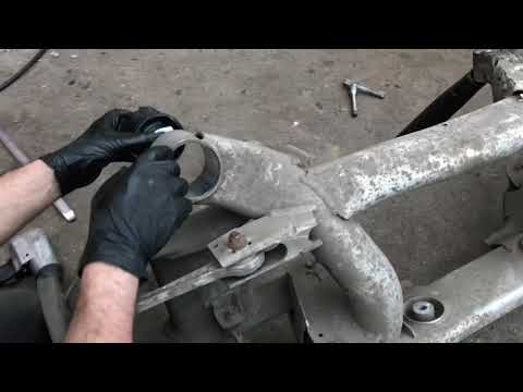 Видео: Как выпресовать или заменить сайлентблоки из балки или подрамника BMW E39 E38 E53