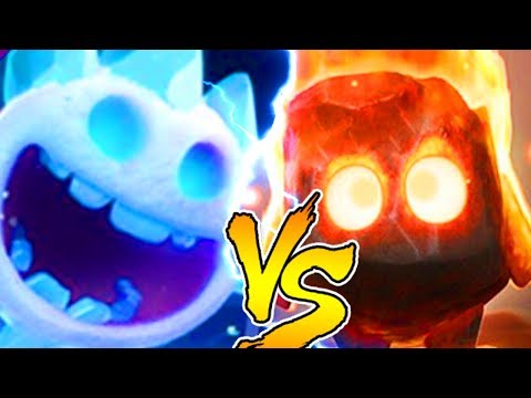 Видео: ЛЕДЯНОЙ ДУХ ПРОТИВ ОГНЕННЫХ ДУХОВ| ICE SPIRIT VS FIRE SPIRITS CLASH ROYALE BATTLE