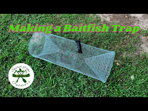 Видео: Изготовление ловушки для мелкой рыбы