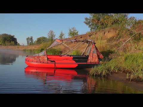 Видео: Прогулка по воде на лодке пвх Гладиатор D 500 AL FB  и  Suzuki 9.9