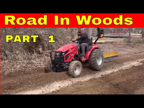 Видео: Строительство участка дороги — гравийная дорога длиной 1000 футов