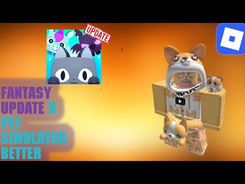 Видео: Pet simulator better фантази обновление