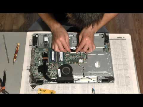 Видео: Ультрабук ACER E5-771g замена клавиатуры