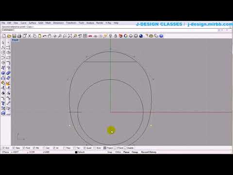 Видео: 02 Master Day1 02 Моделирование печатки с произвольной формой верхушки, внешняя сторона