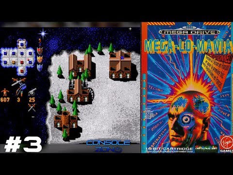 Видео: Mega Lo Mania (Мегаломания) - 3 часть прохождения игры (Sega Mega Drive, 16-bit)
