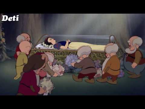 Видео: Встреча принца и Белоснежки - музыка из мультфильма Белоснежка и семь гномов
