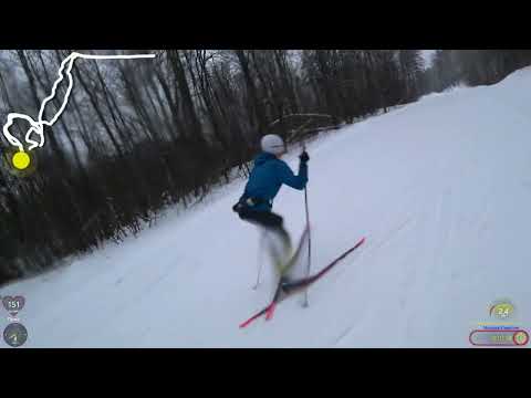 Видео: 14.01.2023. Трасса лыжного марафона "Суворовский зачёт".