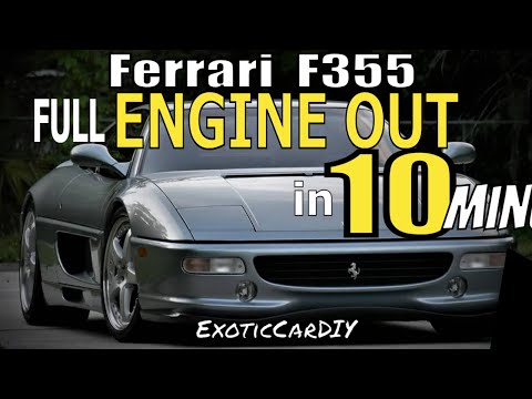 Видео: Капитальный ремонт Ferrari F355. От начала до конца за 10 минут!