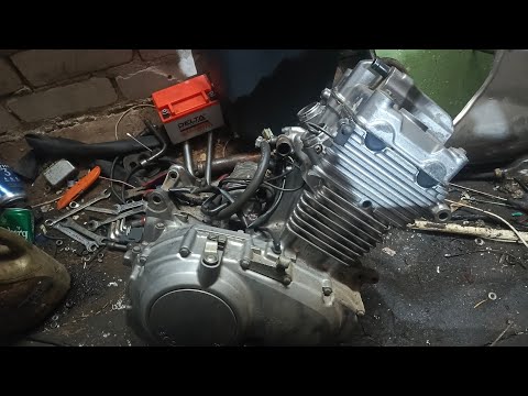 Видео: разборка мотора HONDA CB500, странный предмет в поддоне, не все так плохо! Часть 1