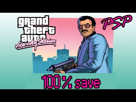 Видео: 100% сохранение GTA Vice City Stories [PSP]