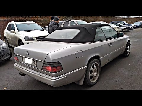 Видео: Едем покупать Мерседес A124 Кабриолет 1992 года за 750 000₽