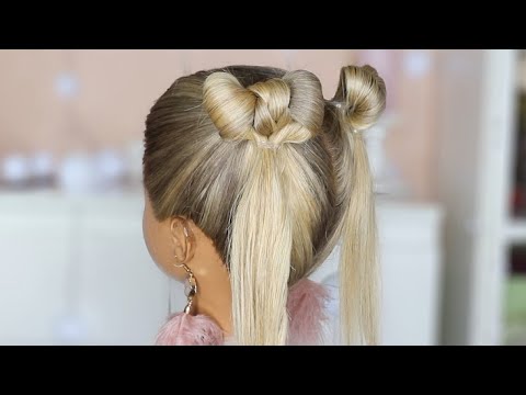 Видео: Быстрая прическа "Бантик" для девочек - САМЫЙ ПРОСТОЙ СПОСОБ! BOWS HAIRSTYLE TUTORIAL | Peinados