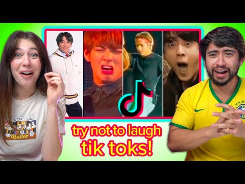Видео: Подборка смешных моментов BTS из TikTok (попробуйте не смеяться) РЕАКЦИЯ