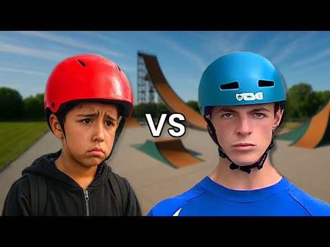 Видео: Профессиональный скутерист против 13-летнего подростка!