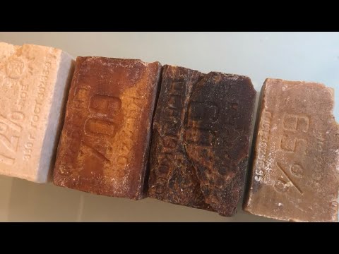 Видео: Cutting dry soap is SUPER! ASMR /Резка хозяйственного мыла - это СУПЕР! АСМР