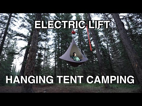 Видео: Электрический подъемник для подвесной палатки для кемпинга