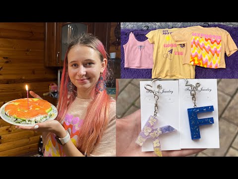 Видео: ОБНОВКИ /Новые брелки буквы из эпоксидной смолы! /приготовили суши торт на День НЕЗАЛЕЖНОСТІ💙💛