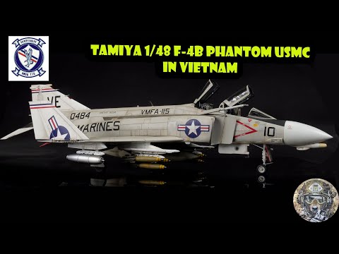 Видео: Tamiya 1/48 F-4B Phantom USMC Часть II ПОЛНАЯ СБОРКА