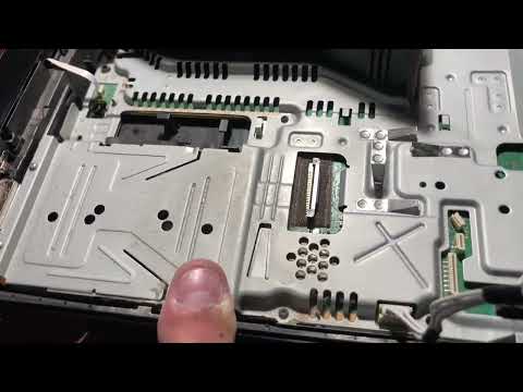 Видео: Игровая приставка Sony PlayStation 3 Slim 3004A разборка + замена термопасты